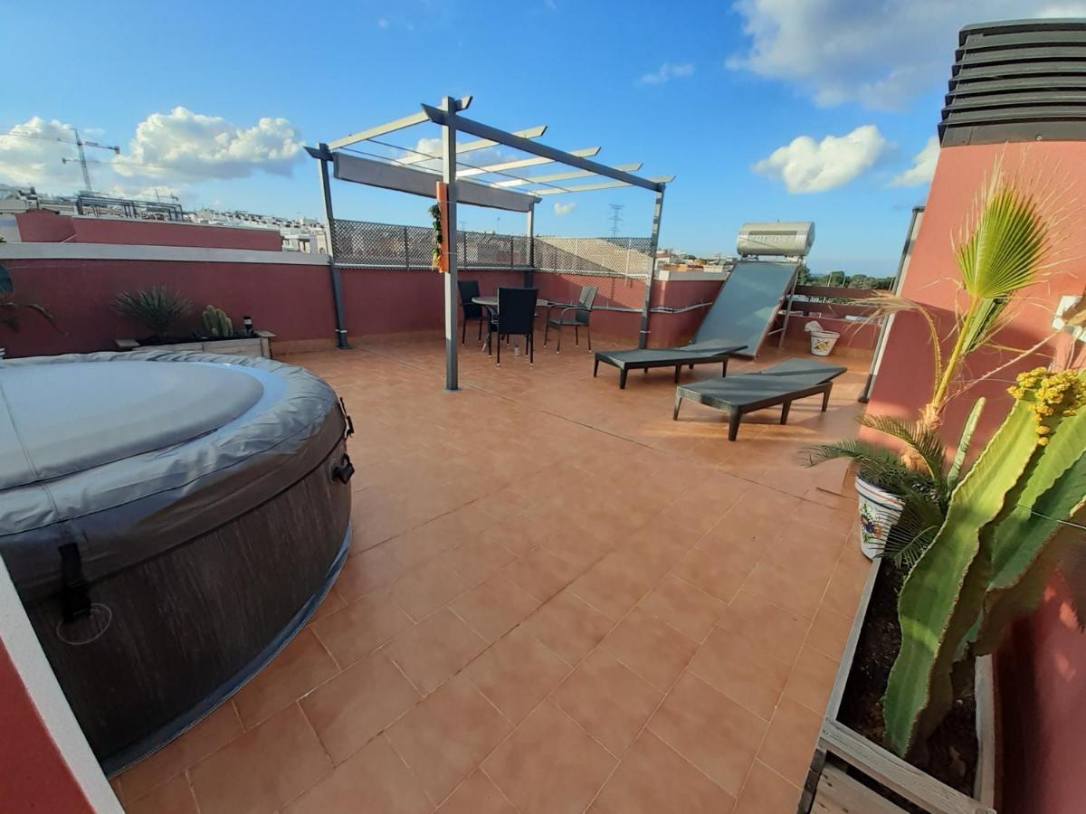 אוריהואלה Casa Ohana Solarium, Jacuzzi,Piscine,Tout Confort מראה חיצוני תמונה